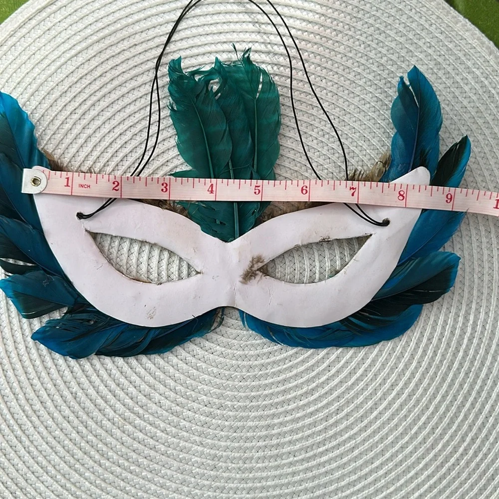 Feathered Masquerade Mask